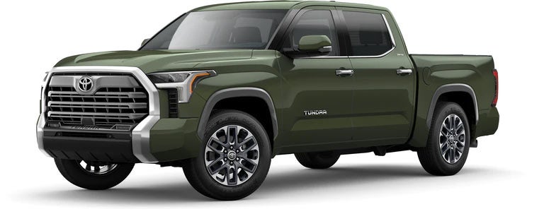 2022 Toyota Tundra Limited in Army Green | Greenway Toyota of The Shoals in Tuscumbia AL