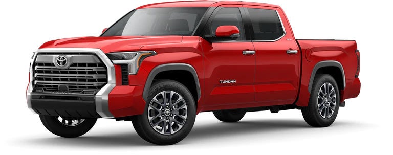 2022 Toyota Tundra Limited in Supersonic Red | Greenway Toyota of The Shoals in Tuscumbia AL
