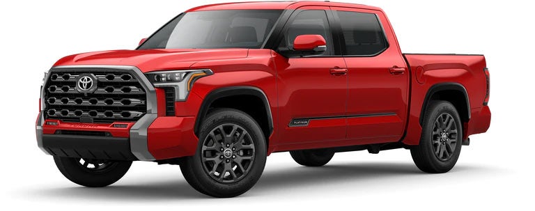 2022 Toyota Tundra in Platinum Supersonic Red | Greenway Toyota of The Shoals in Tuscumbia AL